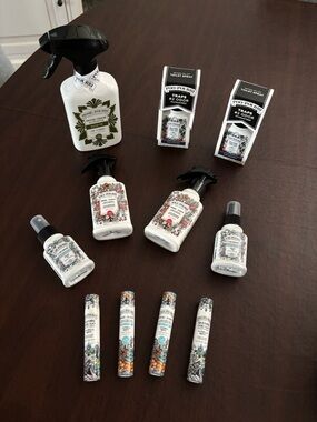 🌹Poo Pourri Spray & Spritz Set - 11 Bottles with Floral Labels